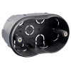 Коробка 110*65 овал бетон IP20 РЕ 