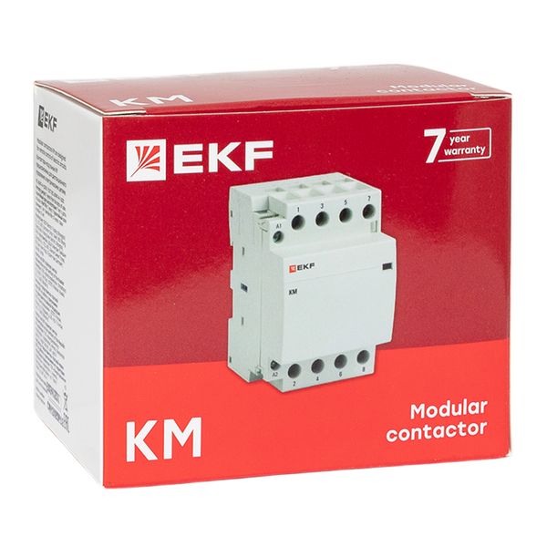 Контактор модульный 25А 220В 2НО 2НЗ 3мод КМ EKF PROxima