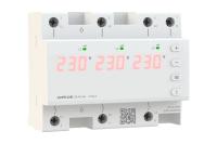 Реле напряжения 3ф 40А 6мод D6 Welrok 
