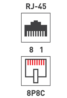 Разъем Jack компьютерный RJ45 8(8) Cat5e прозрачный экран 7шт