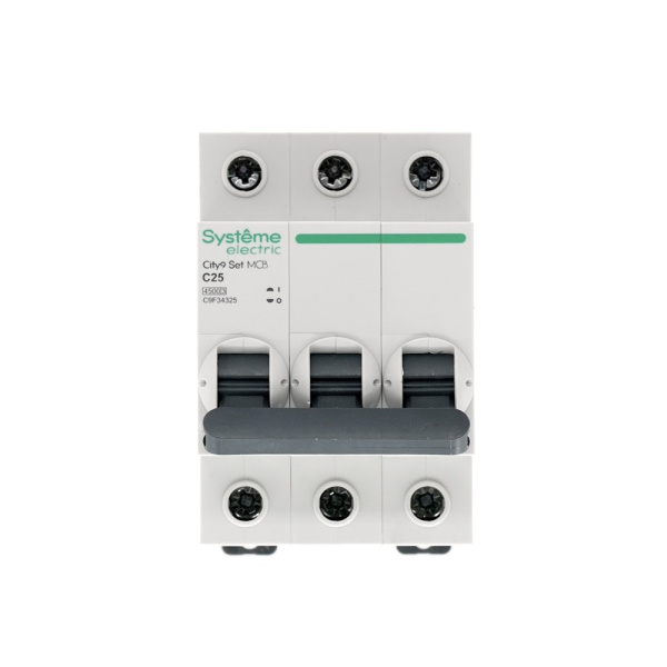 Автомат 3Р 25А C 4,5кА City9 Systeme Electric 