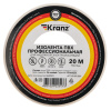 Изолента ПВХ 19мм*20м белый Kranz 