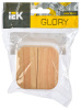 Глори сосна выключатель 2кл открытая 10А IP20 